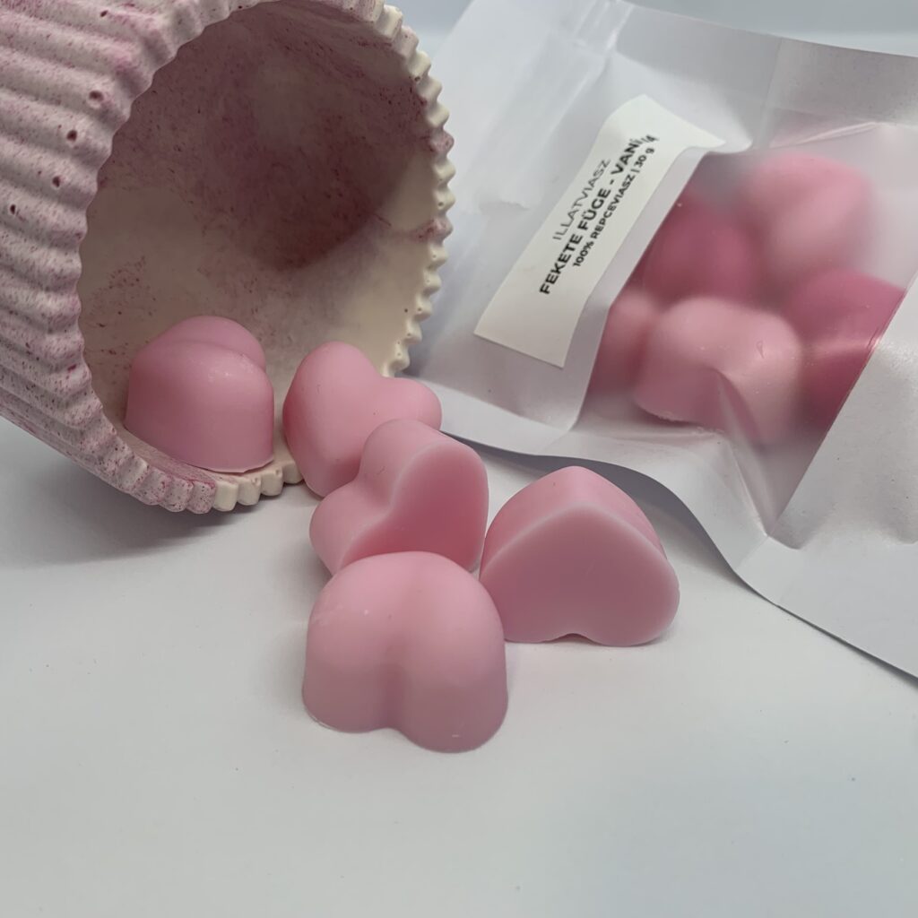 fekete füge illatviasz violetcandles szív